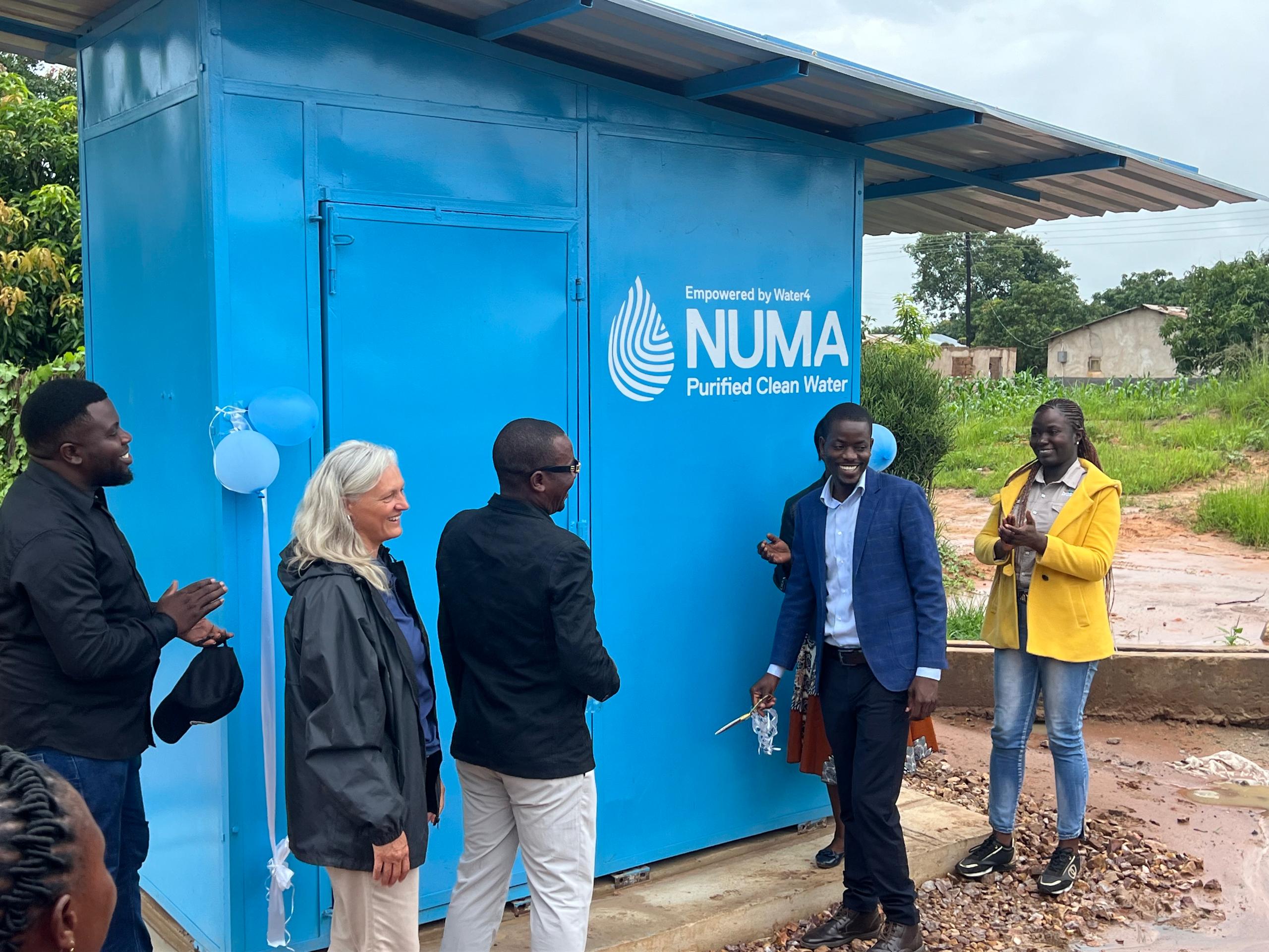 Luapula Water Commissions Water Scheme in Milenge District